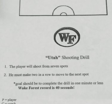 basketball shooting drill