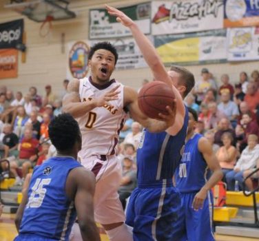 attacking the basket off the dribble