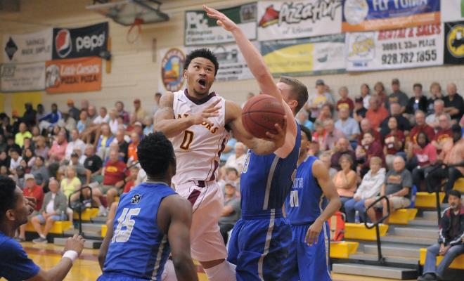 attacking the basket off the dribble